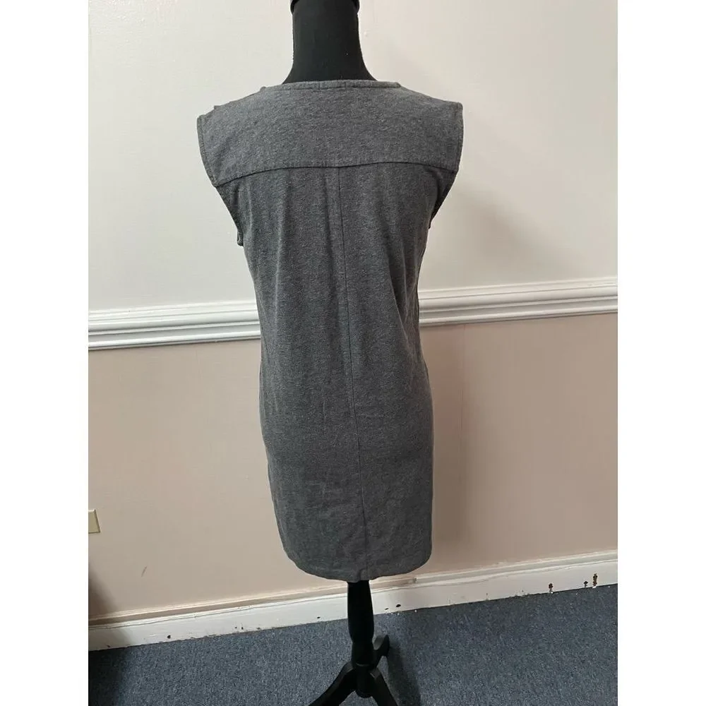 J. Crew Dark Grey Shift Dress